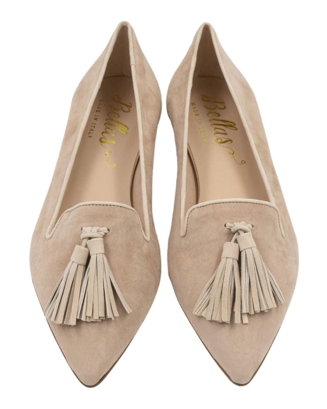 Sac-Peach Tasselloafer Pointy (langer Tassel)