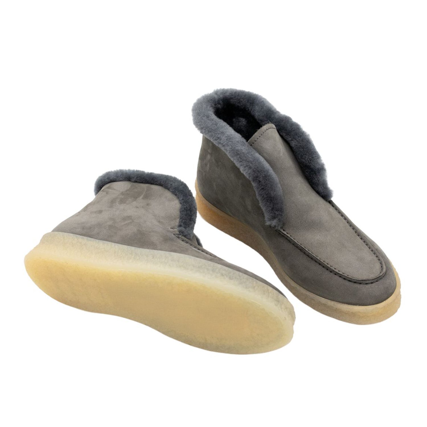 Stiefelette Smog gefüttert