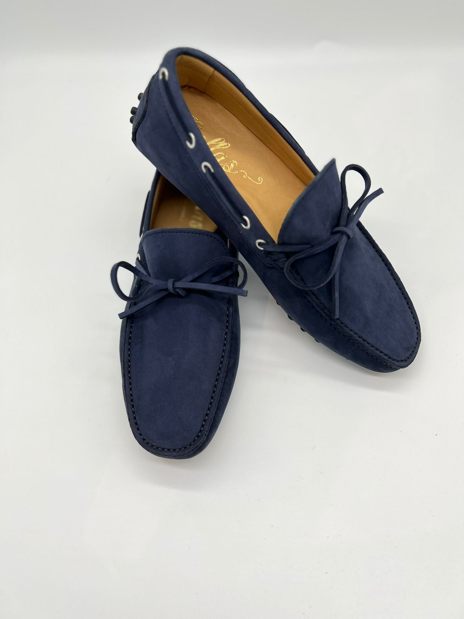 Herren Moccasins Nabuk Navy