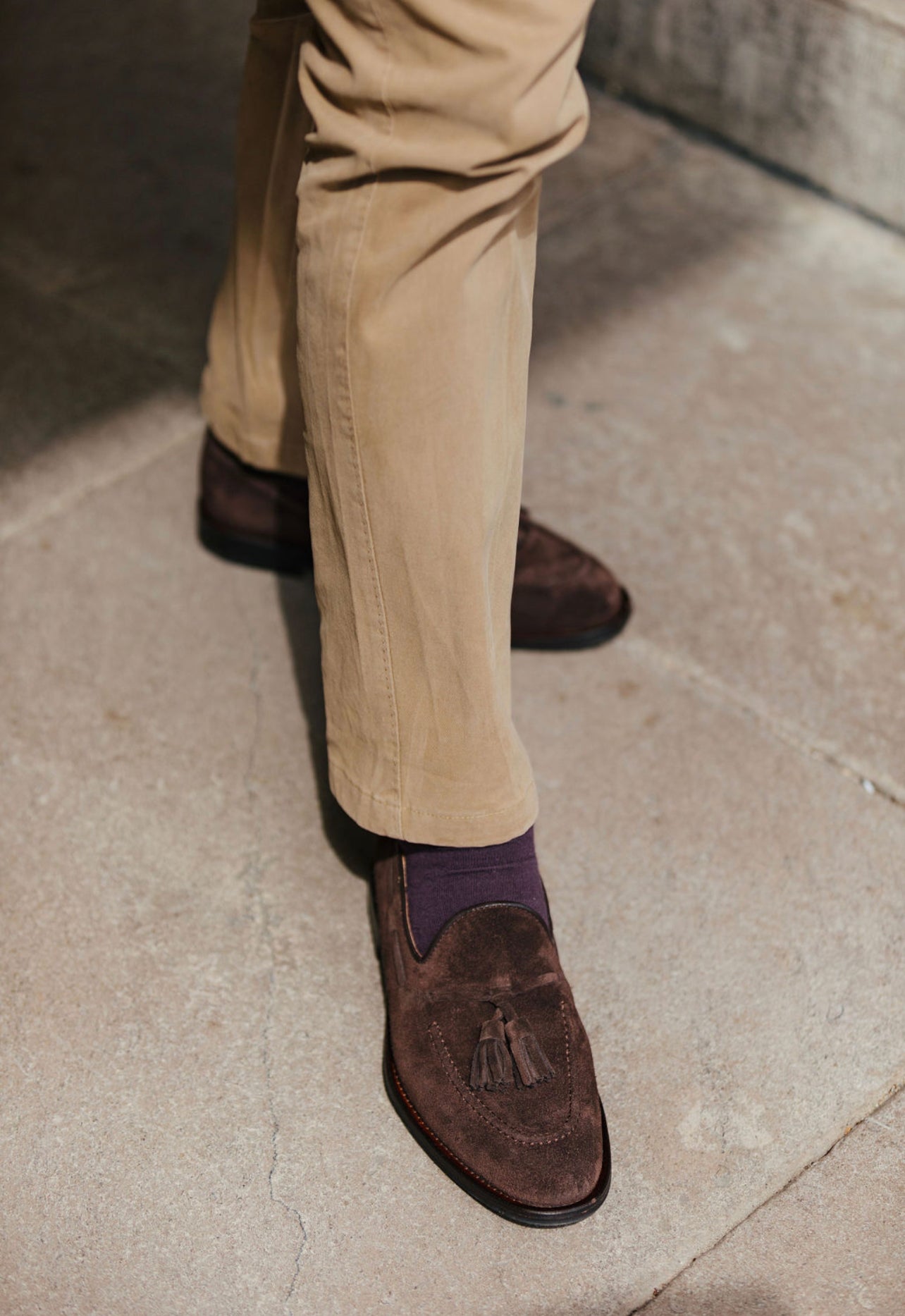 Herren Tasselloafer Brown