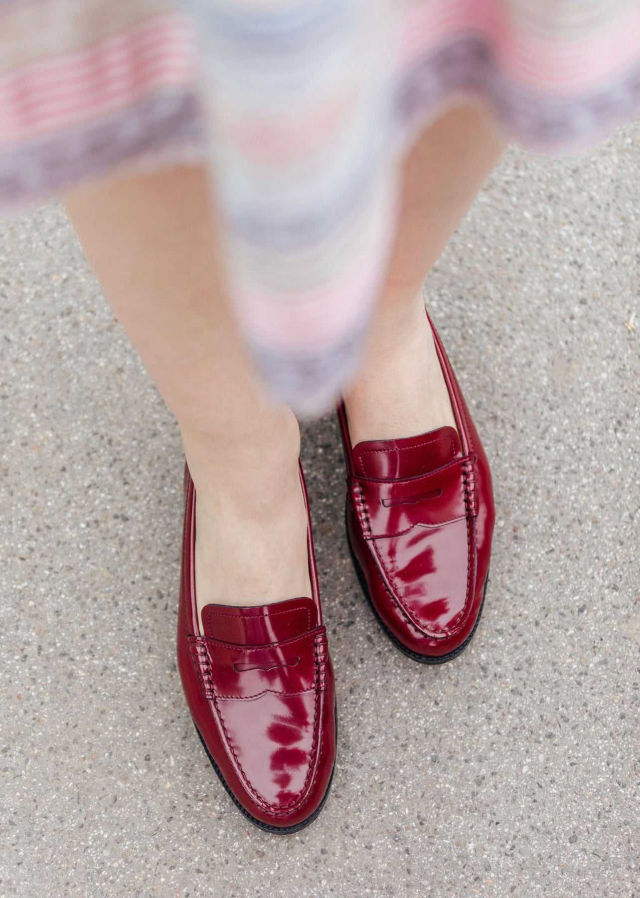 Ascot Bordo Pennyloafer