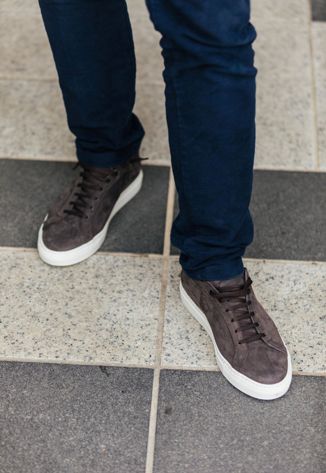 Herren Sneaker Grigio