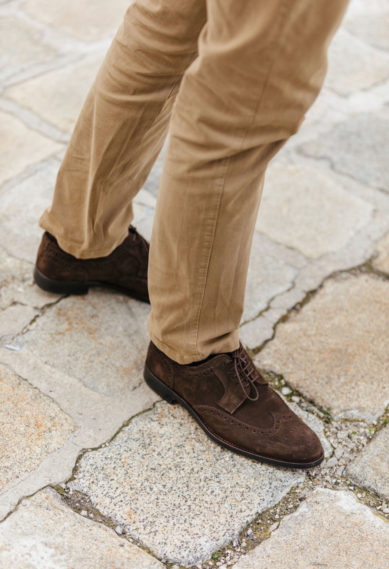 MEN Oxford Wingtip Lace-Up Shoes