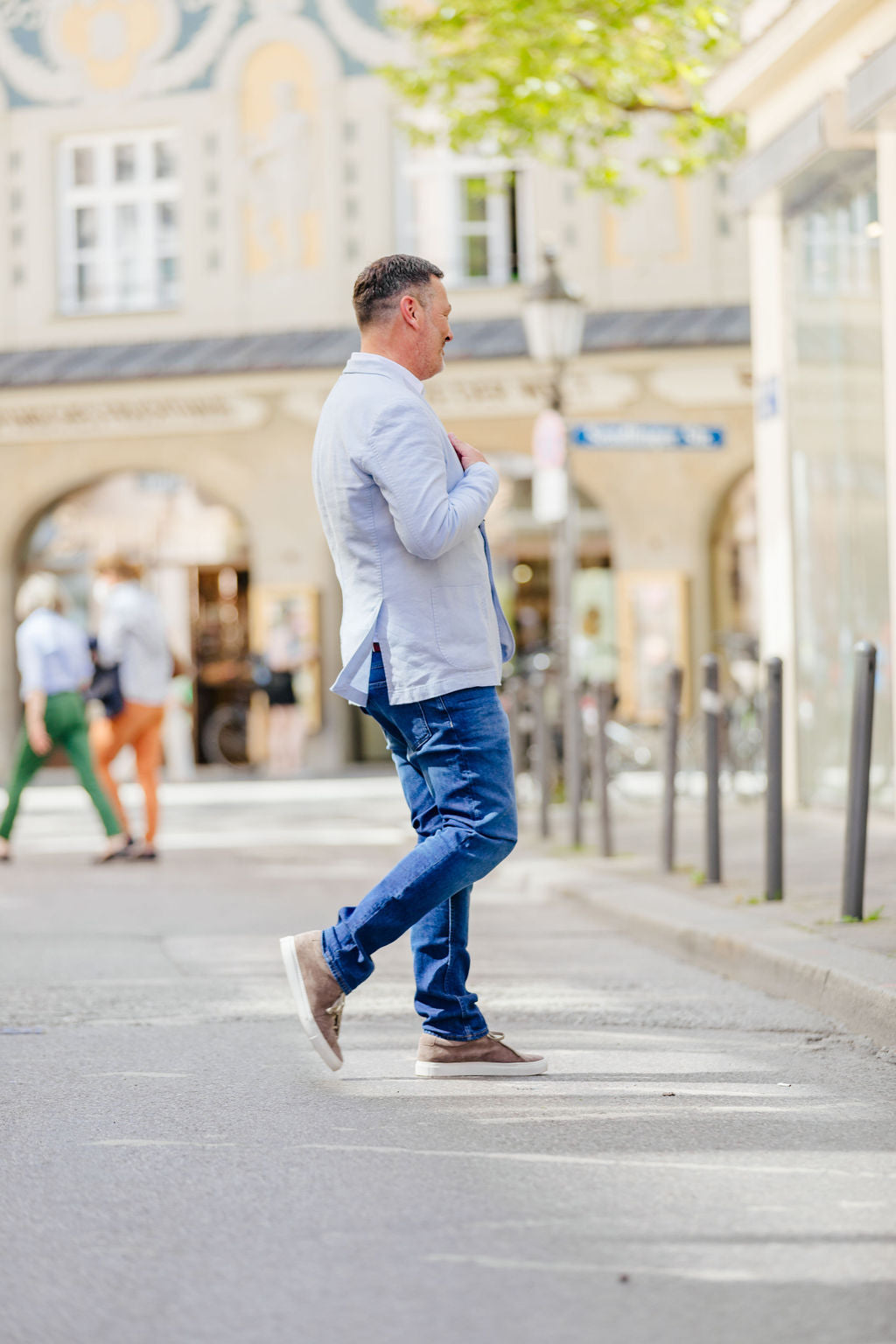 Herren Sneaker Taupe