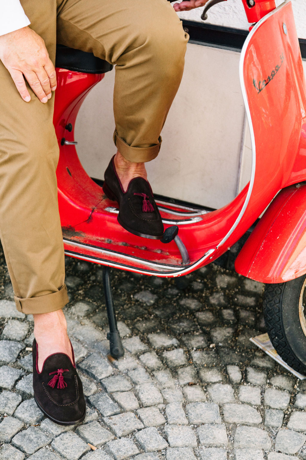 Cacao Rubino Herren Tasselloafer