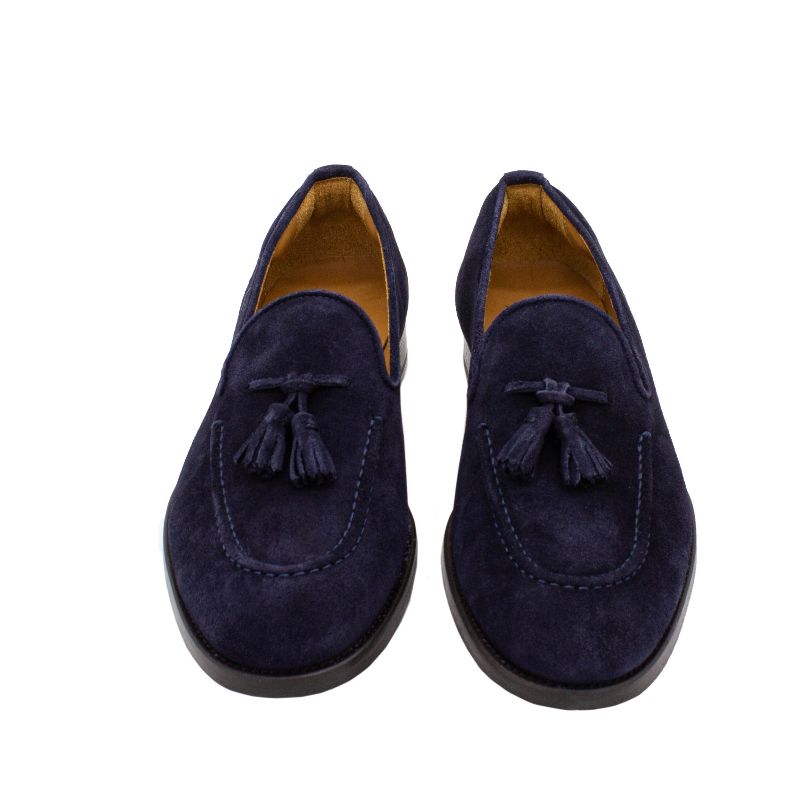 MEN Tassel Loafer Blu New Flac