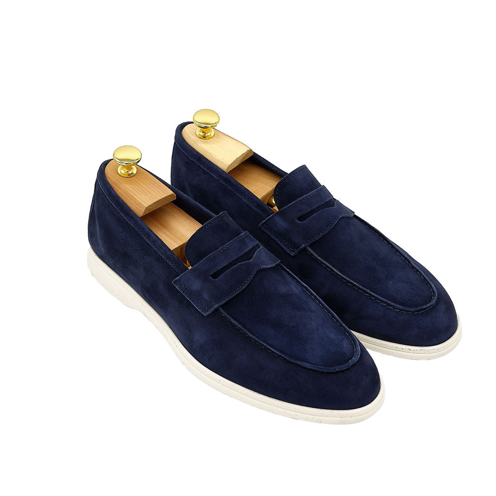 Herren Yachtslipper Navy