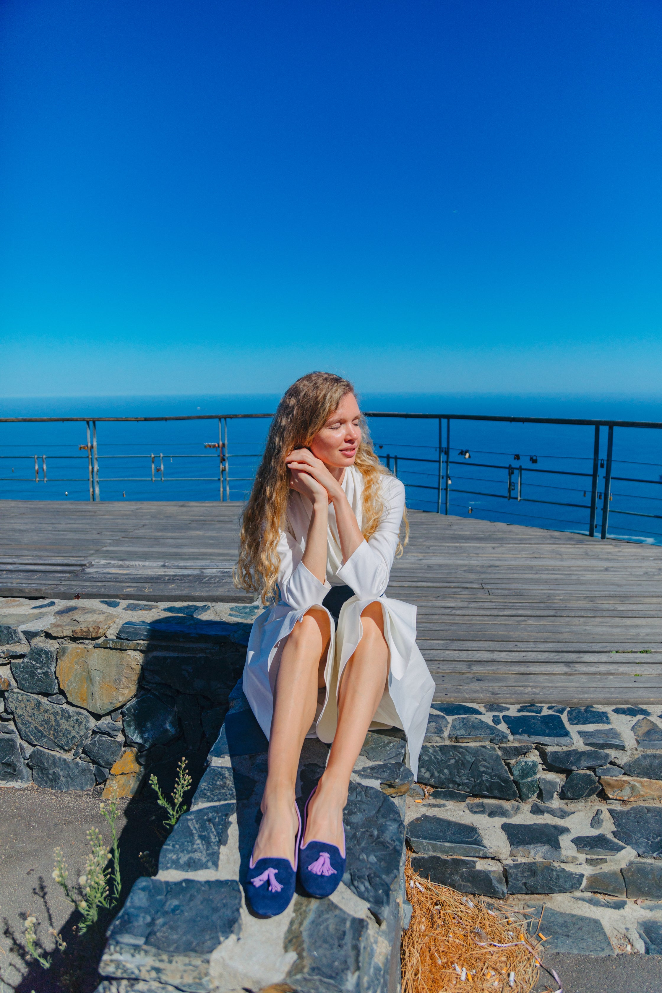 Blu - Periwinkle Tasselloafer Klassik