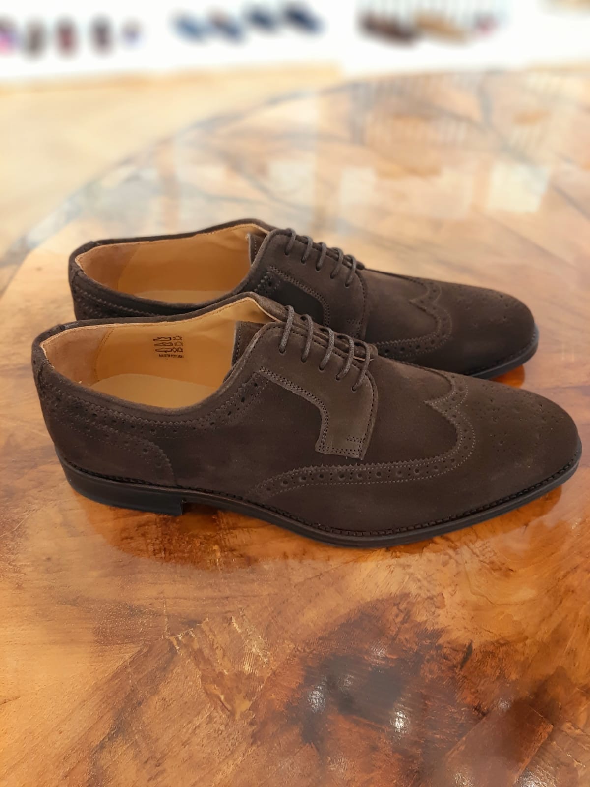 MEN Oxford Wingtip Lace-Up Shoes