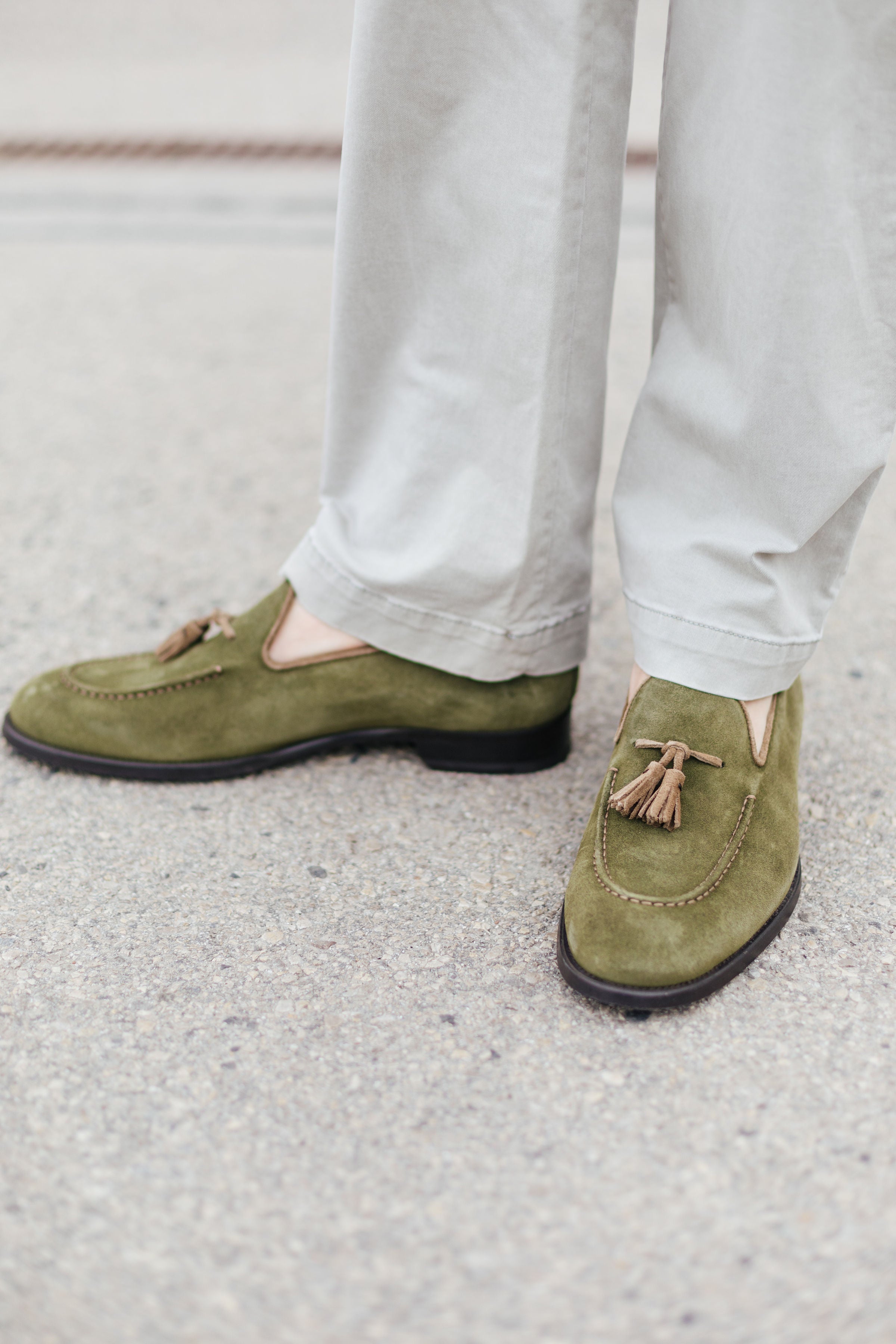 Herren Tasselloafer Cappero - Taupe