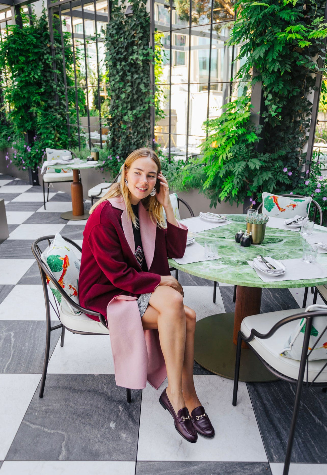 SHOOTINGSCHUH Wine Horsebit Loafer 41