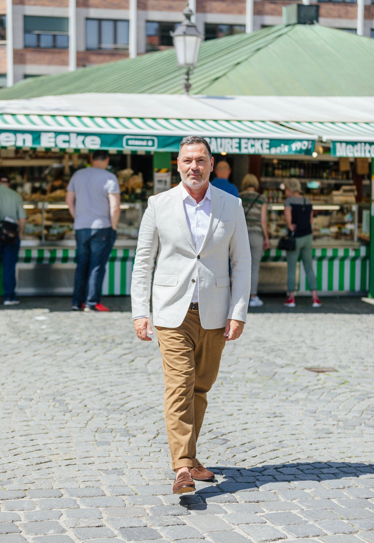 Herren Pennyloafer Castagna