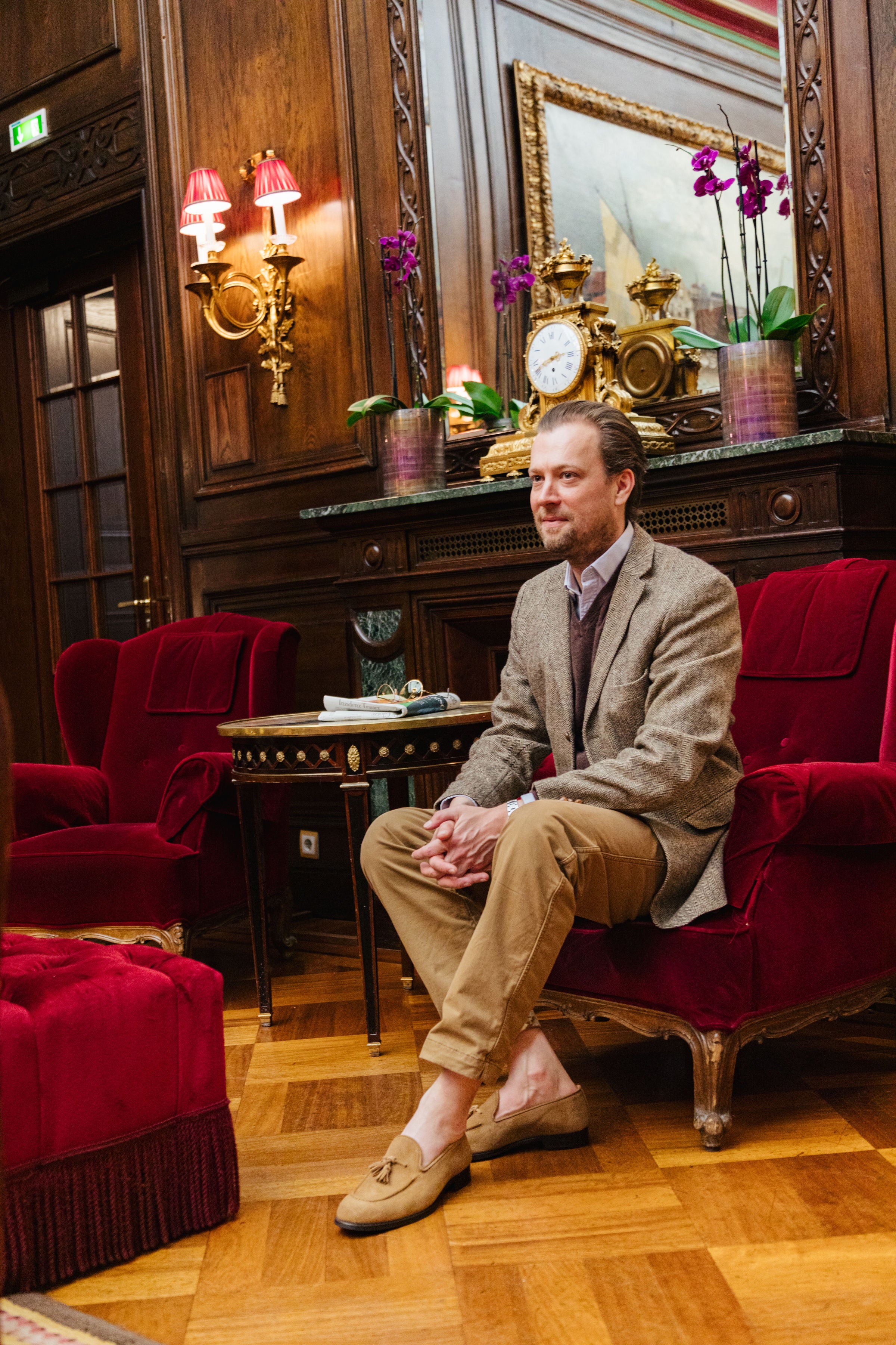 Herren Tasselloafer Sabbia