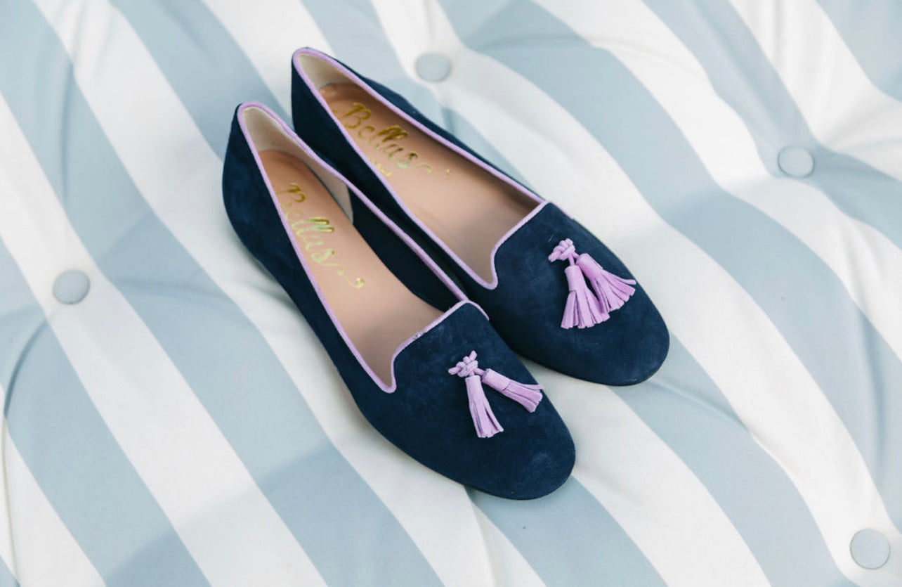 Blu - Periwinkle Tasselloafer Klassik