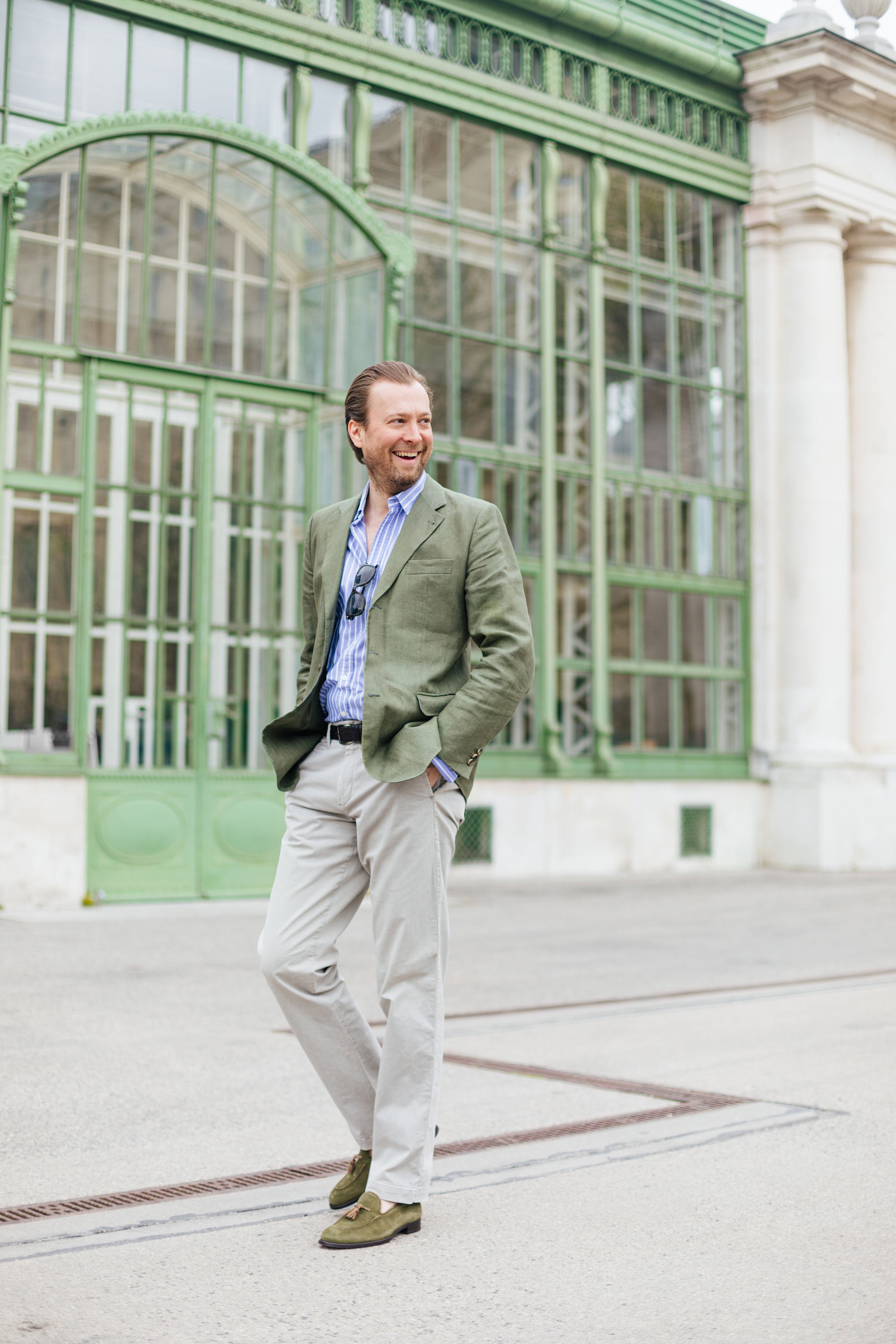 Herren Tasselloafer Cappero - Taupe