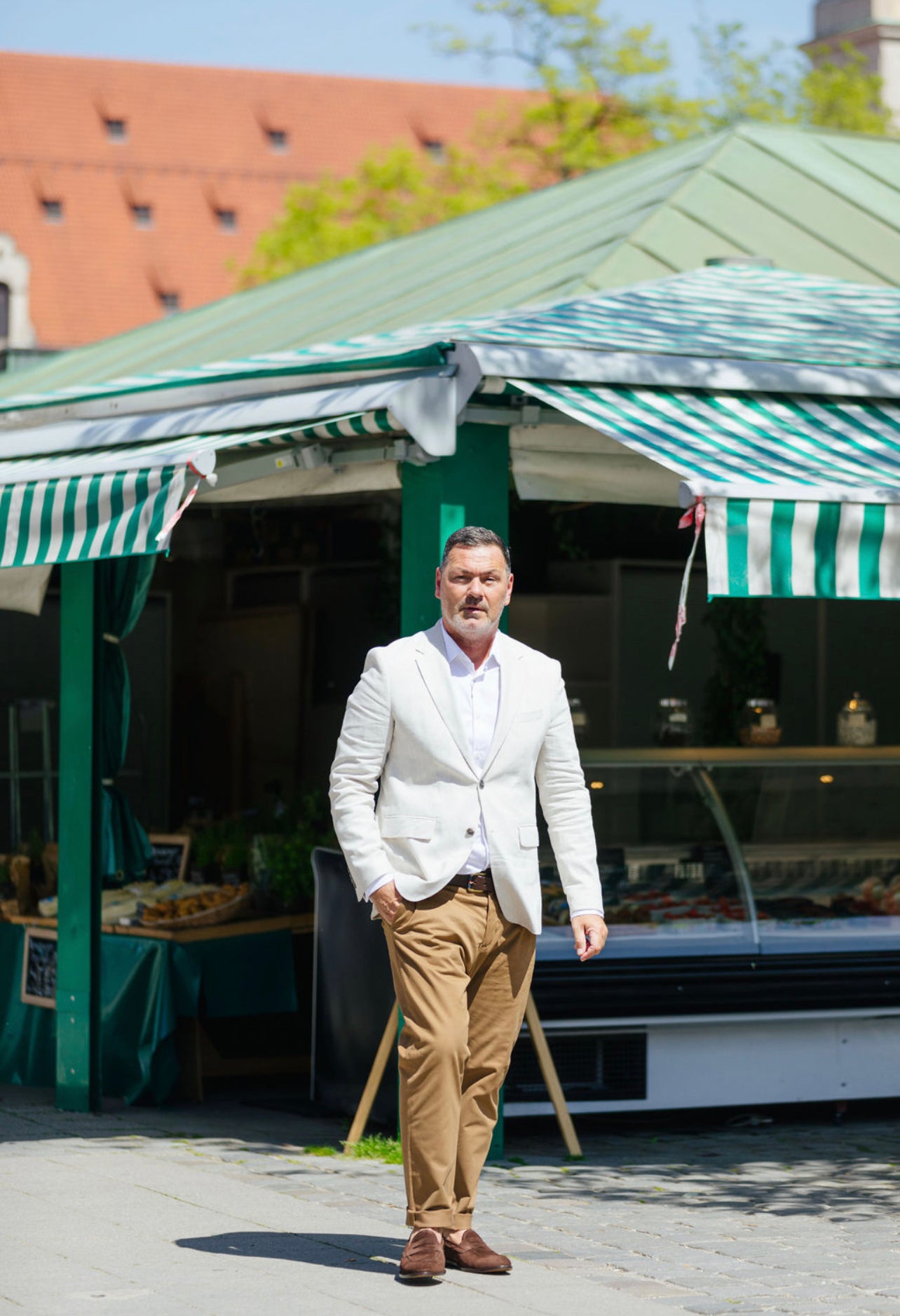 Herren Pennyloafer Castagna