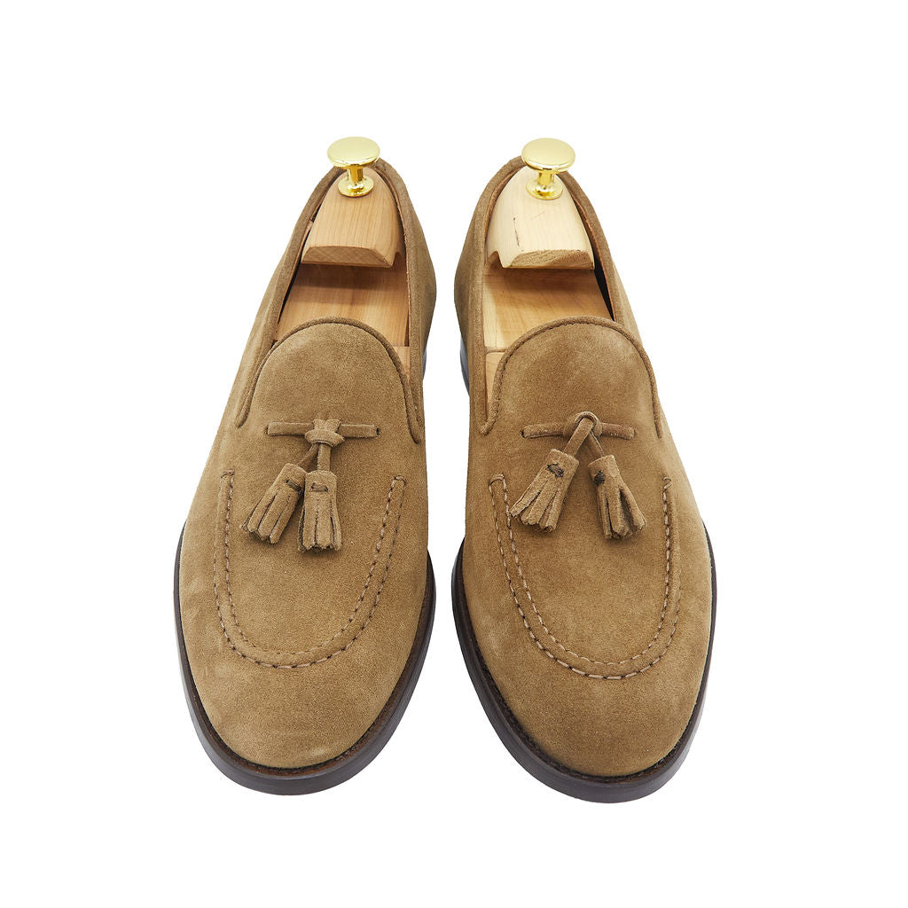 Herren Tasselloafer Taupe