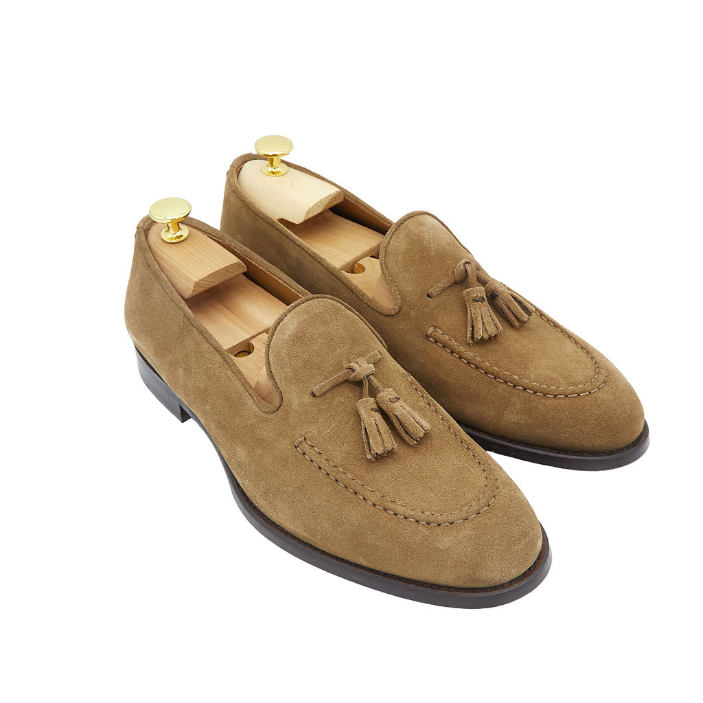 Herren Tasselloafer Taupe