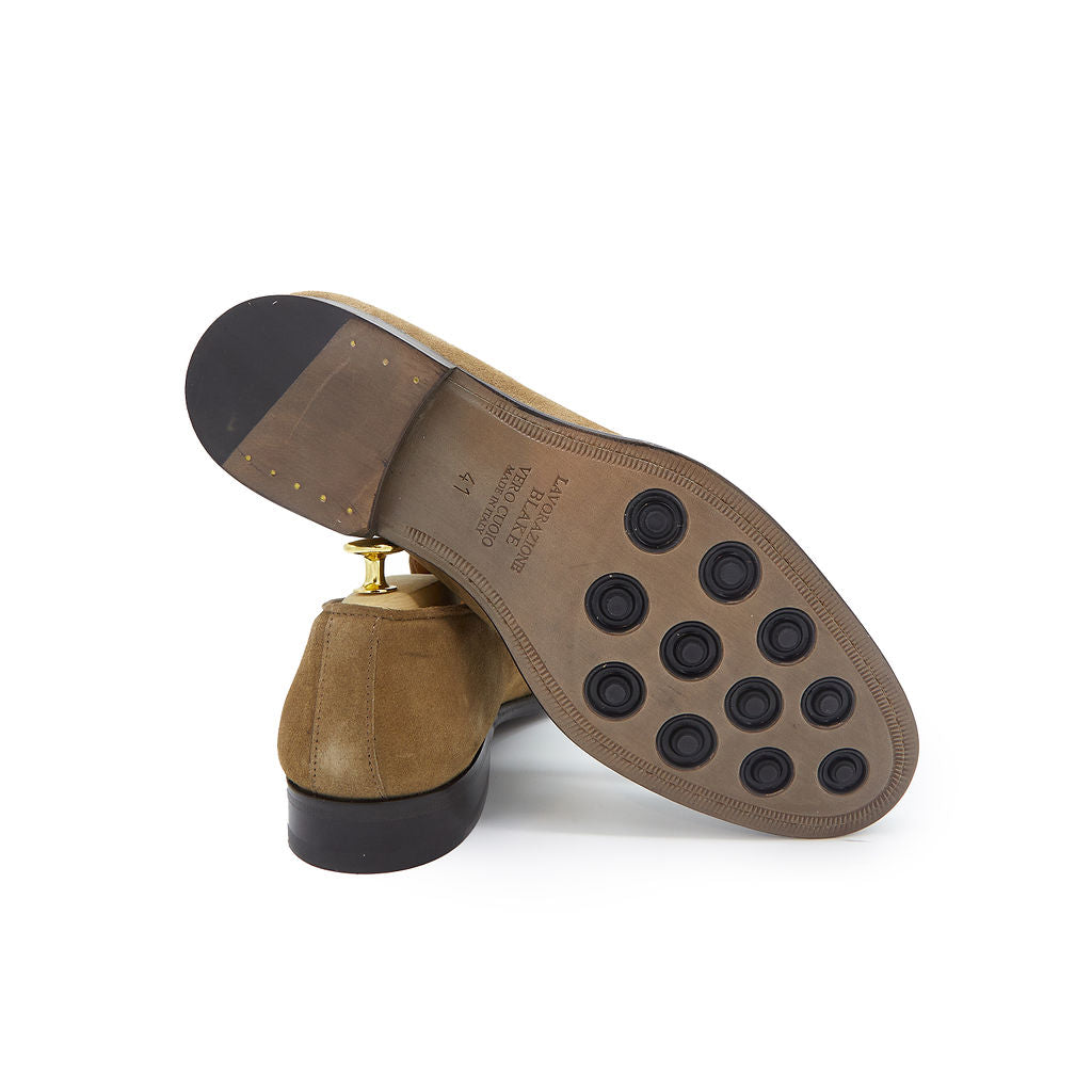 Herren Tasselloafer Taupe