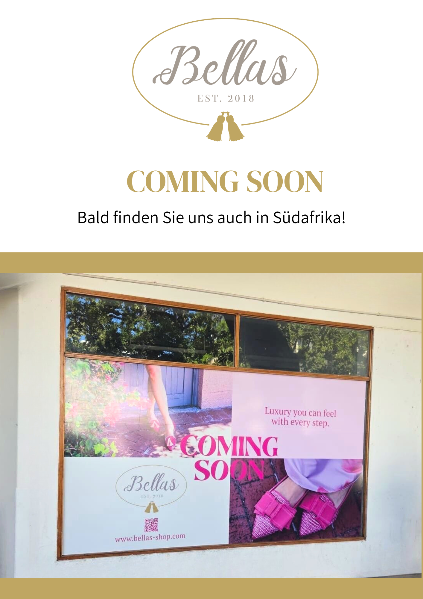 COMING SOON - Unsere neue Filiale in Stellenbosch!