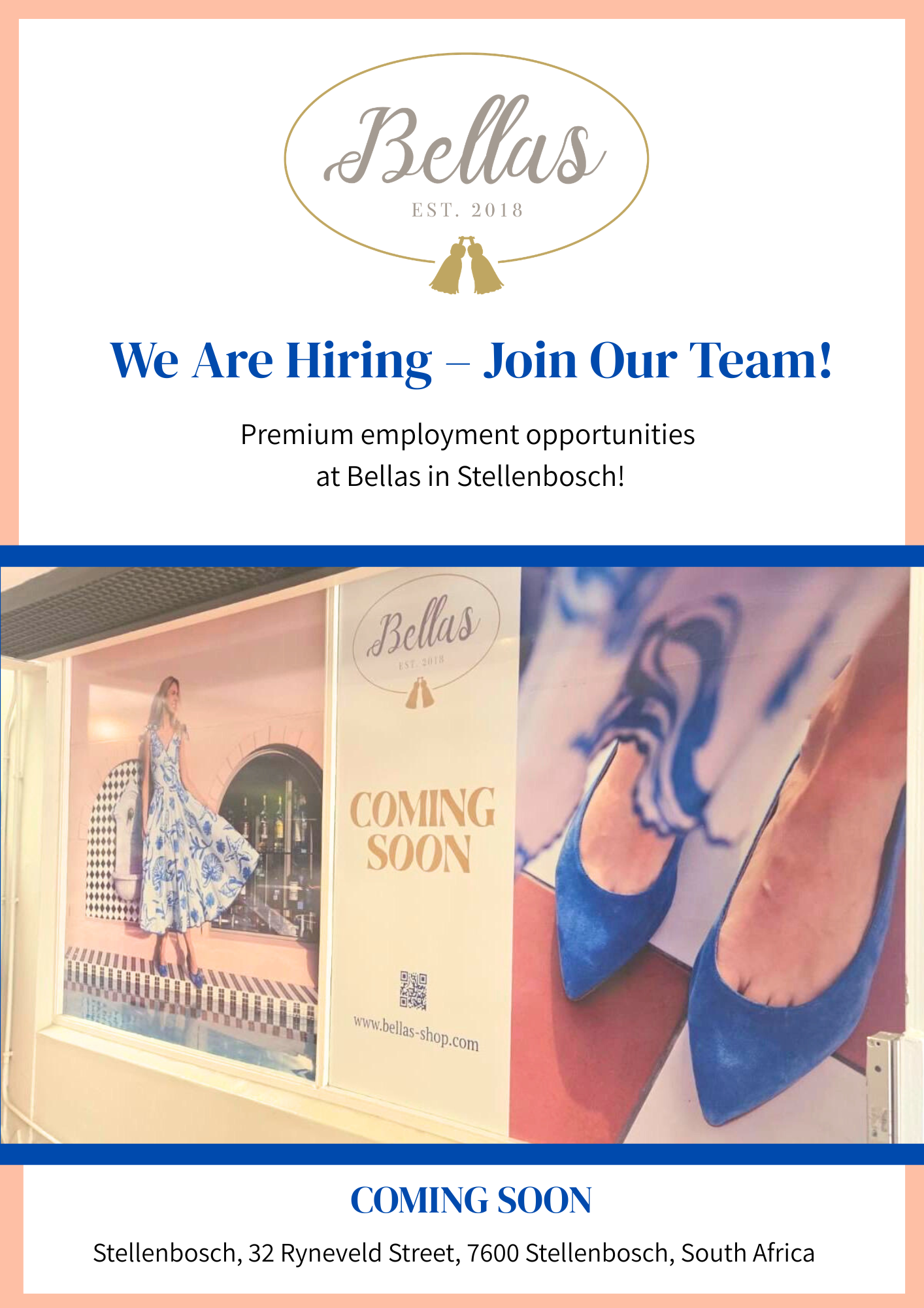 We are hiring in Stellenbosch - South Africa