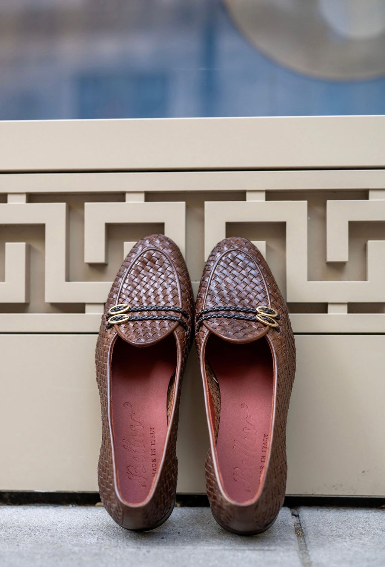 Terra Woven Buckle Loafer