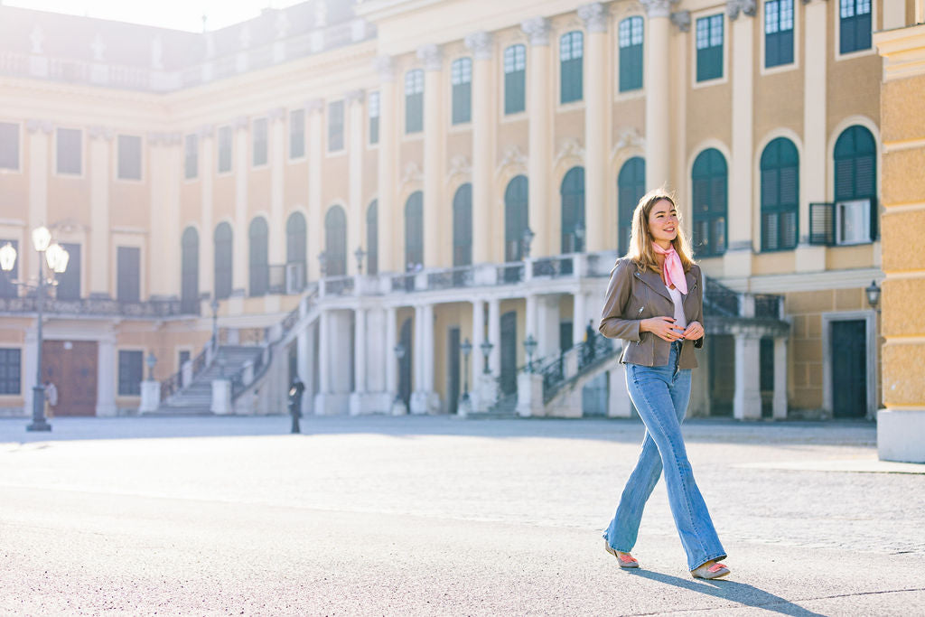 SHOOTINGSCHUH Duna-Coral Velvet Ribbon 41.5