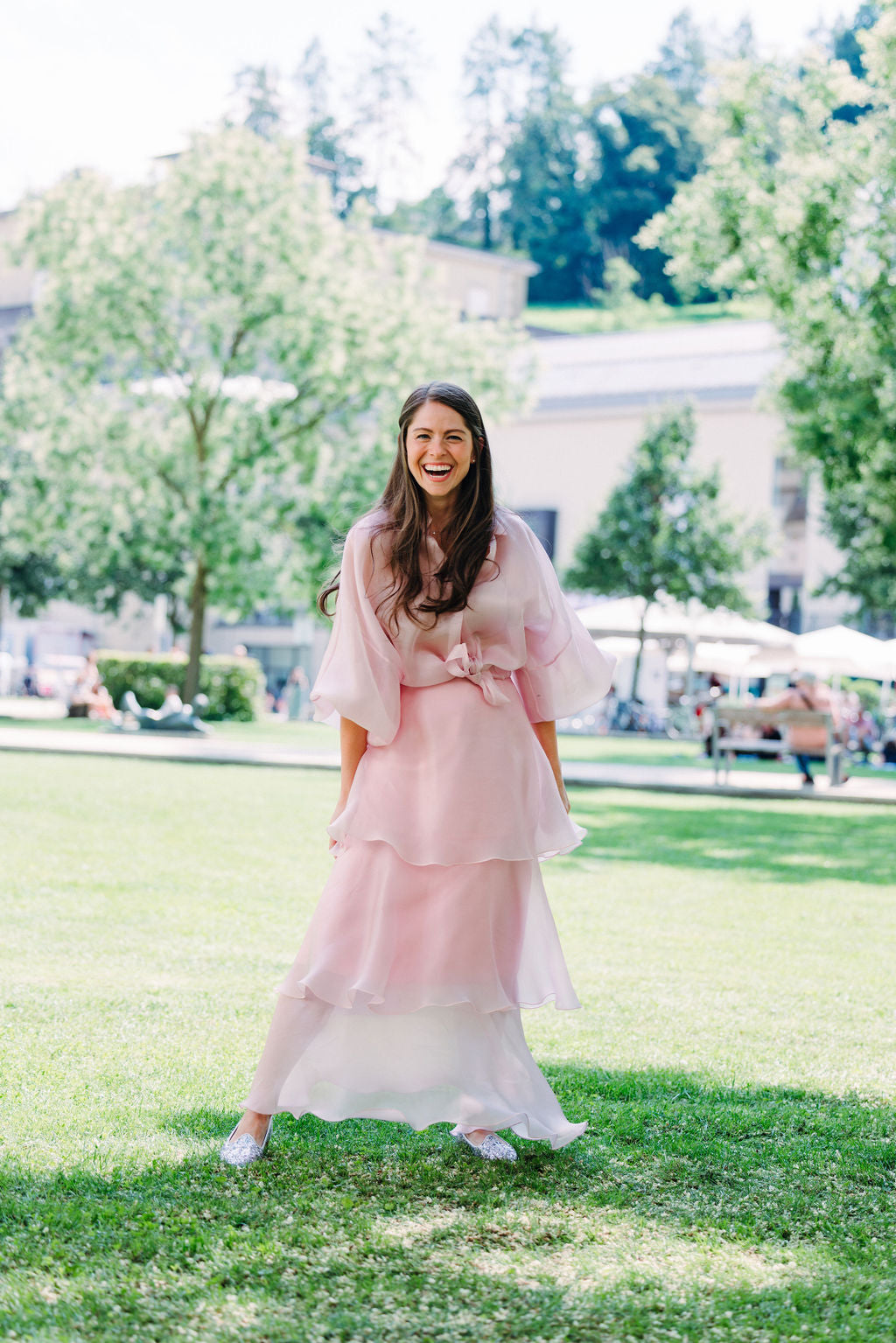 Silver Pailletten Ballerina