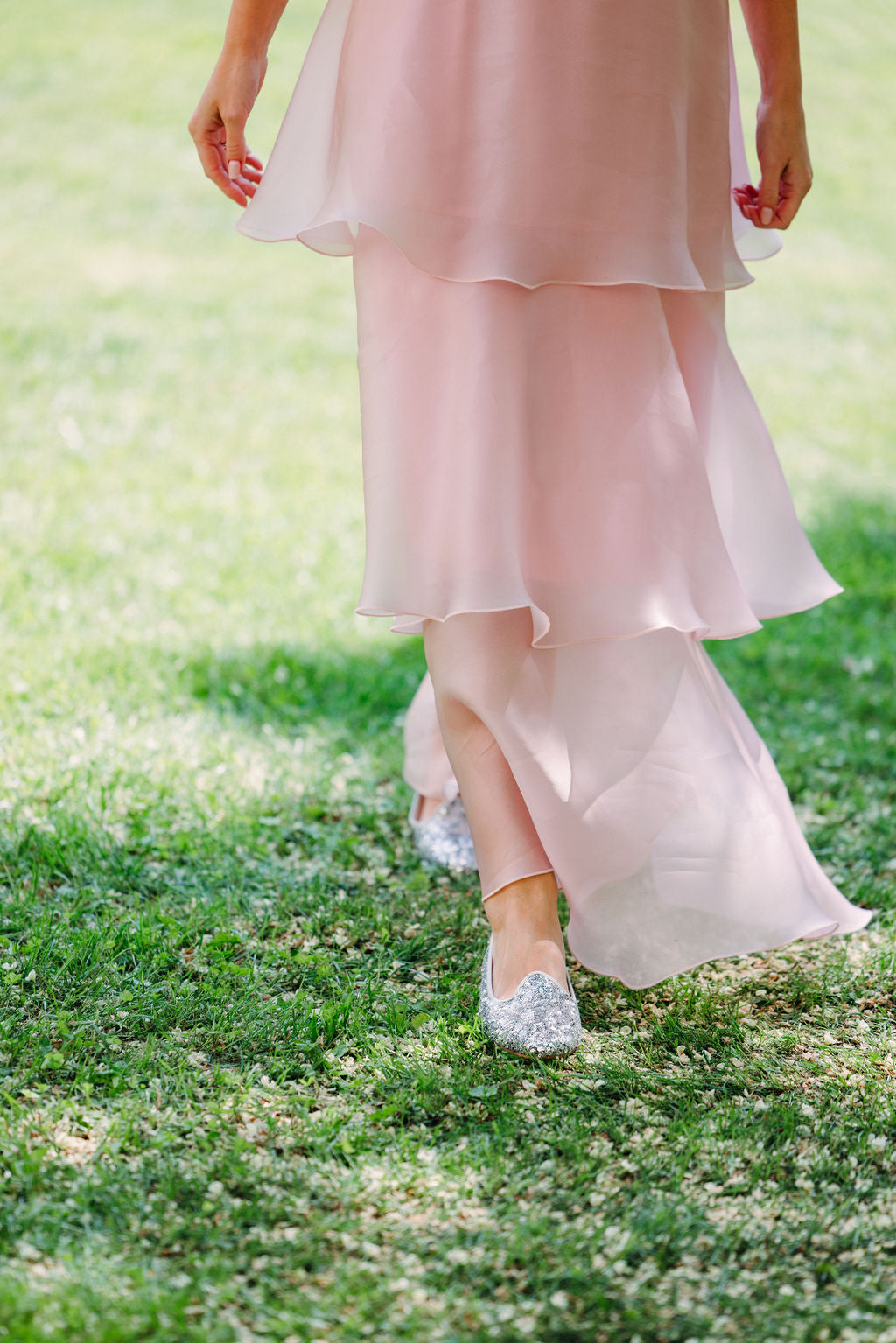 Silver Pailletten Ballerina