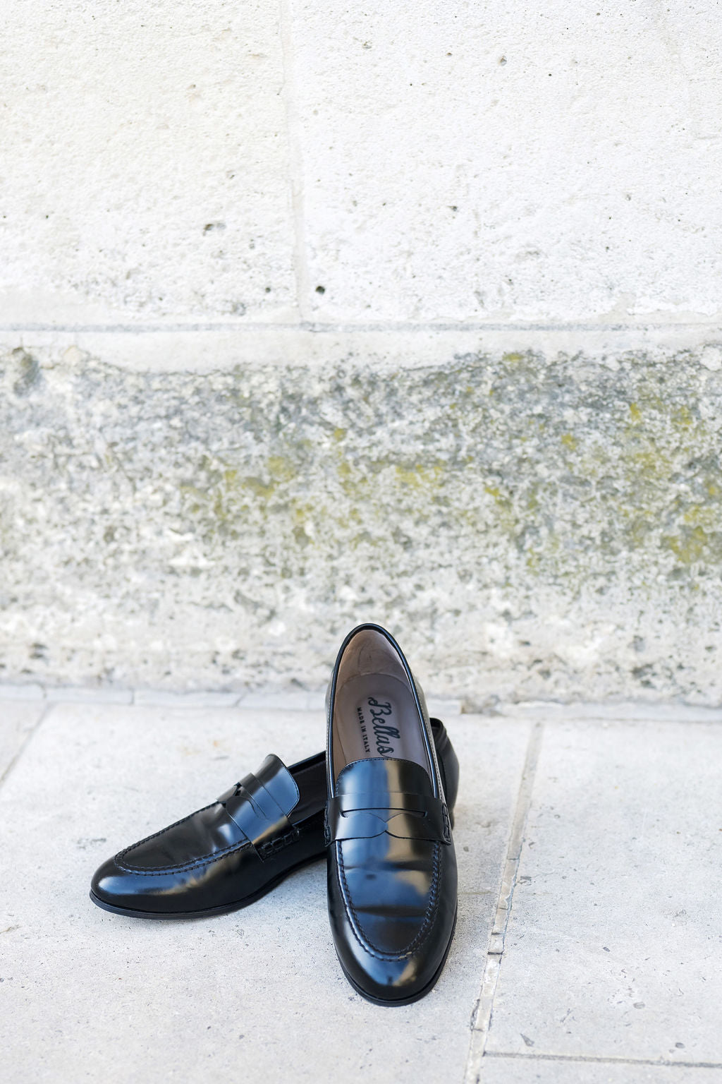 Abrasivato Nero Pennyloafer