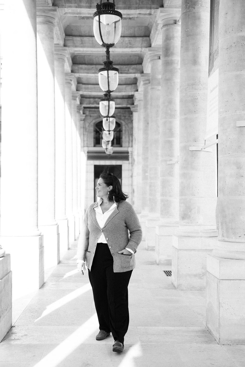 Antracite Loafer gefüttert