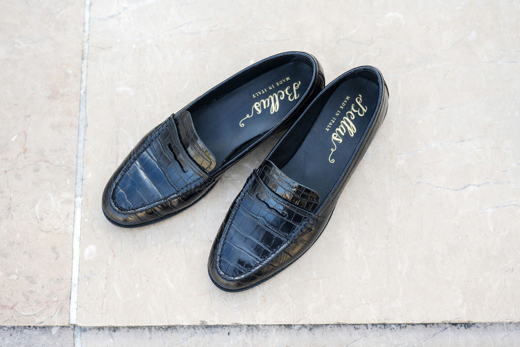 Nero Cocco Ascot Pennyloafer