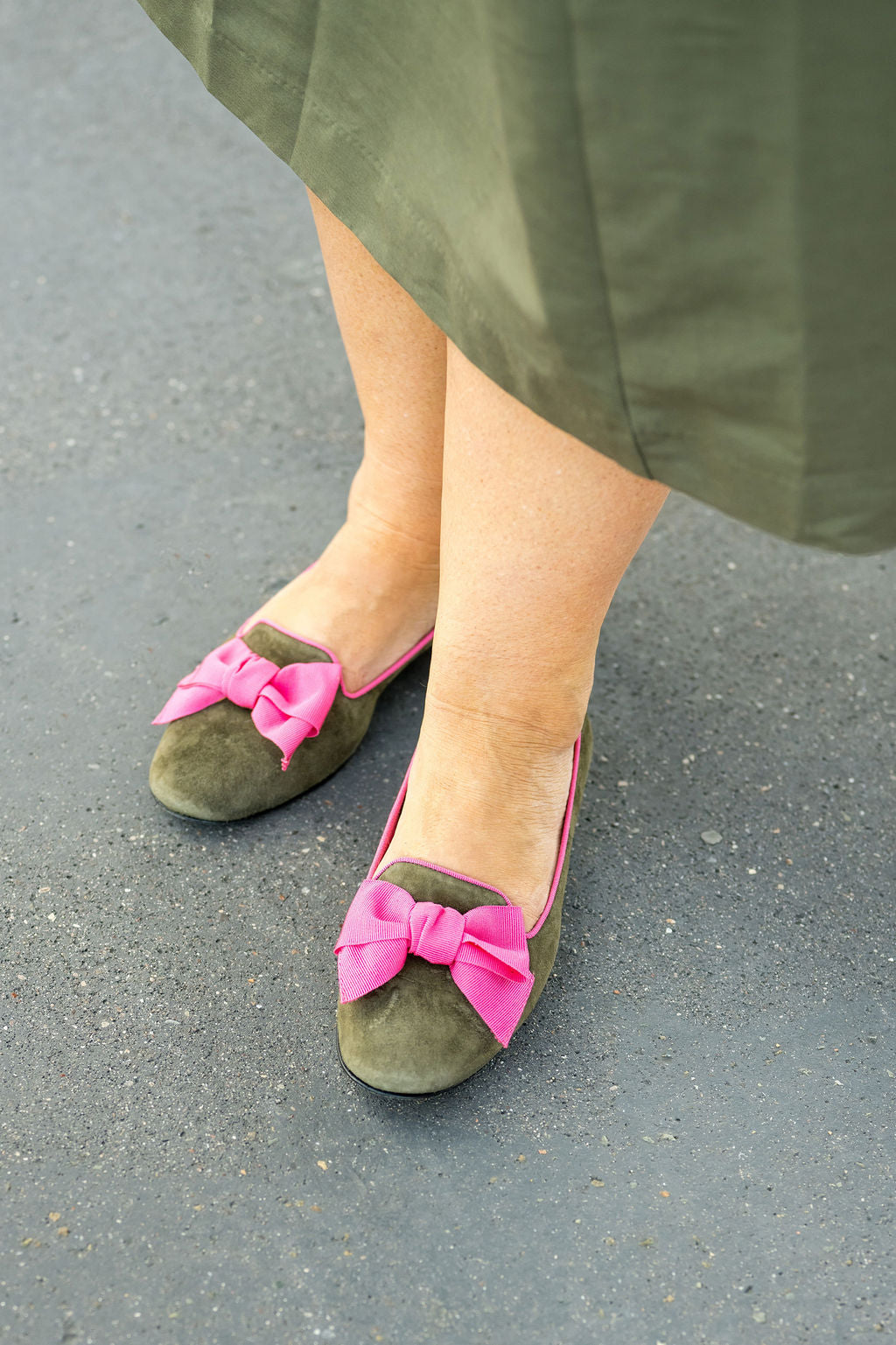 Mility-Petalo Schleifenloafer