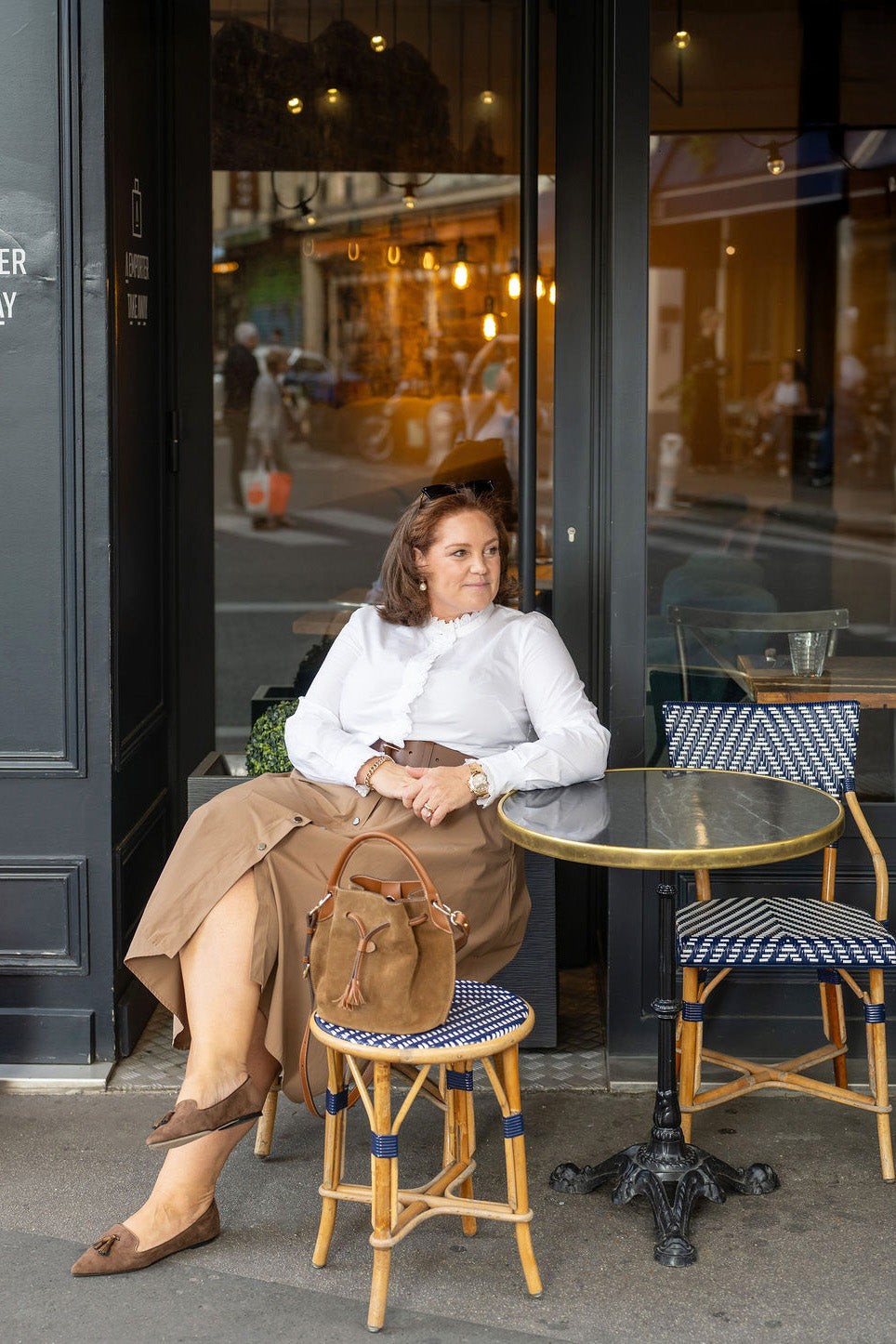 Cacao - Berg Wash Bronzo Tasselloafer Pointy (kurzer Tassel)