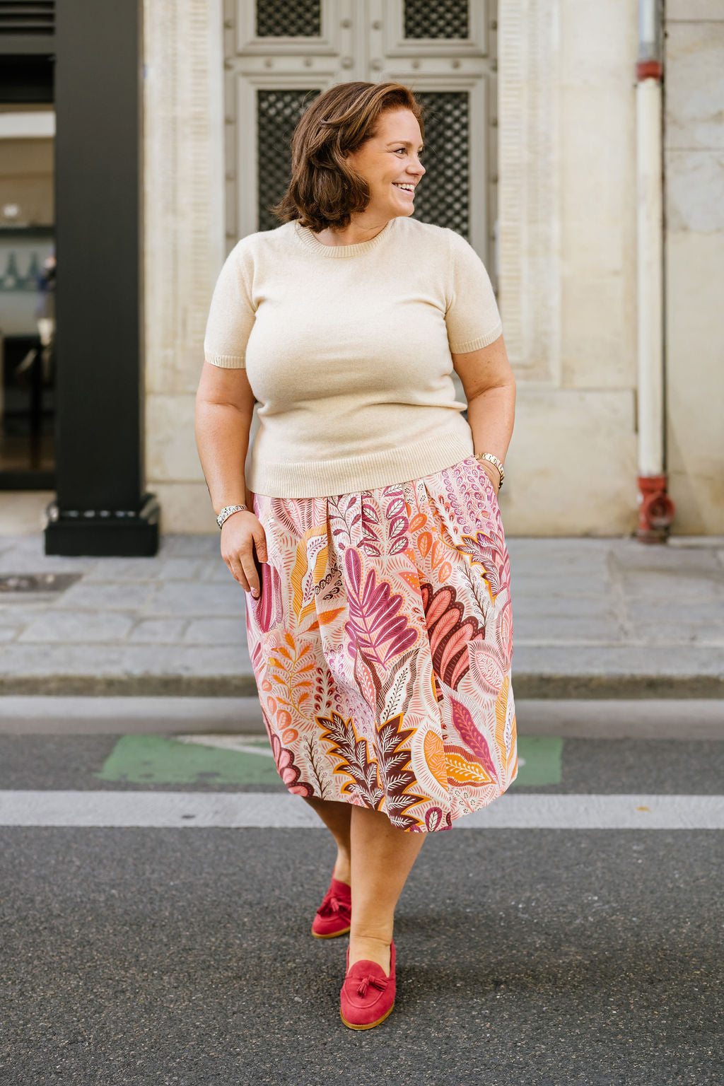 SHOOTINGSCHUH Old Red London Tasselloafer 41