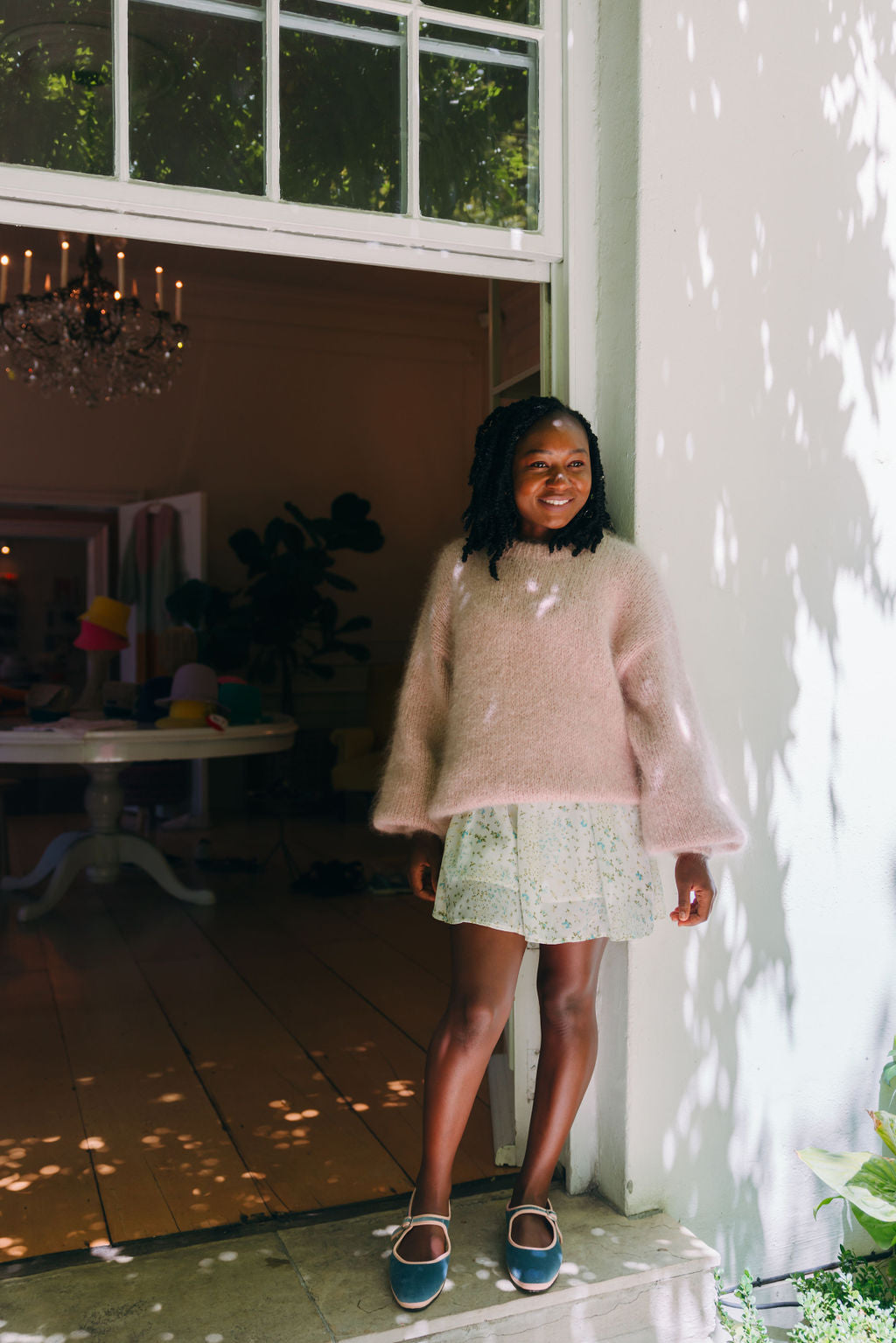 Mary Jane Furlane Velluto Pacifico