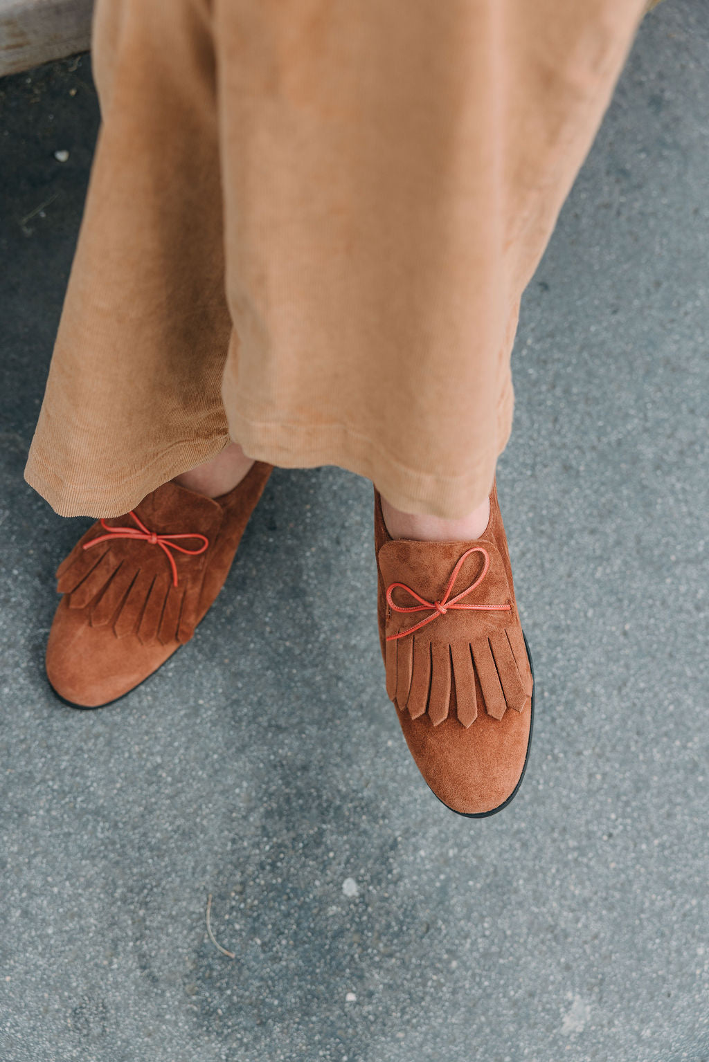 Bruciato Fringe Bowtie Loafer