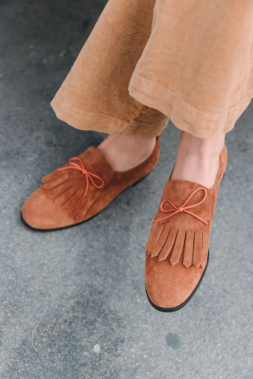 Bruciato Fringe Bowtie Loafer