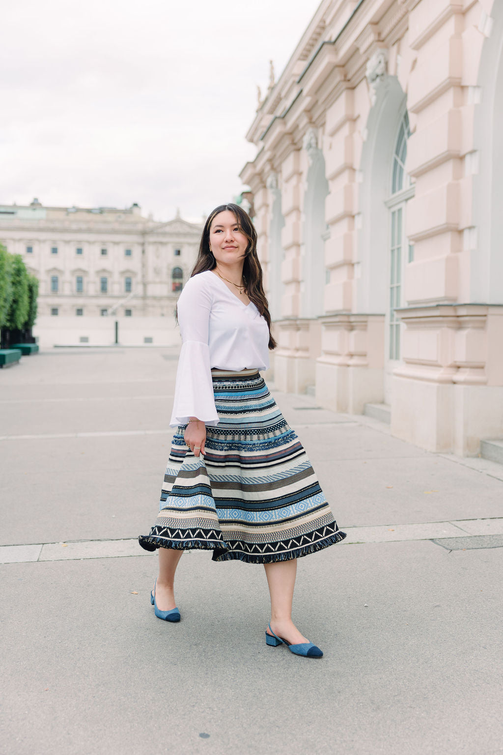 Navy Jeans Levis Slingback