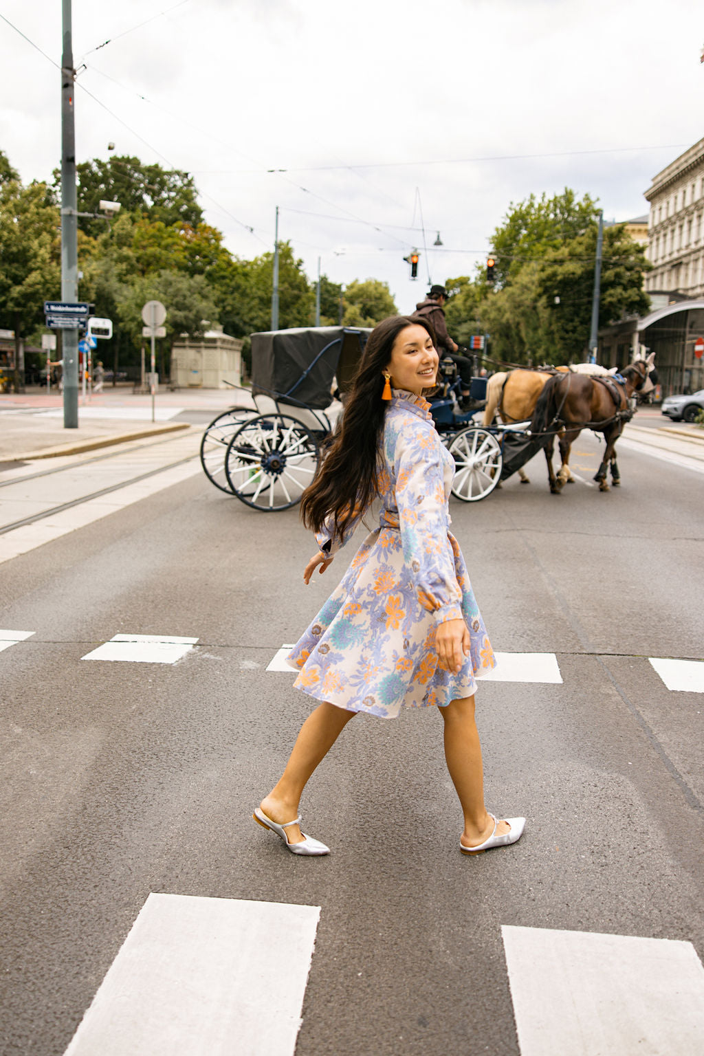 Berg Wash Argento Bow Mules