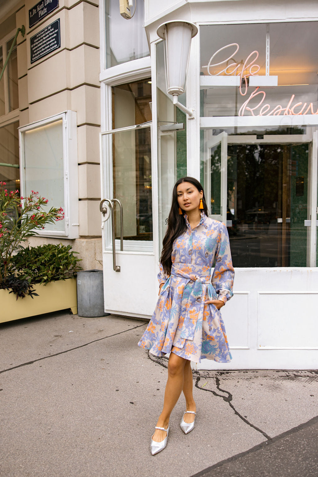 Berg Wash Argento Bow Mules