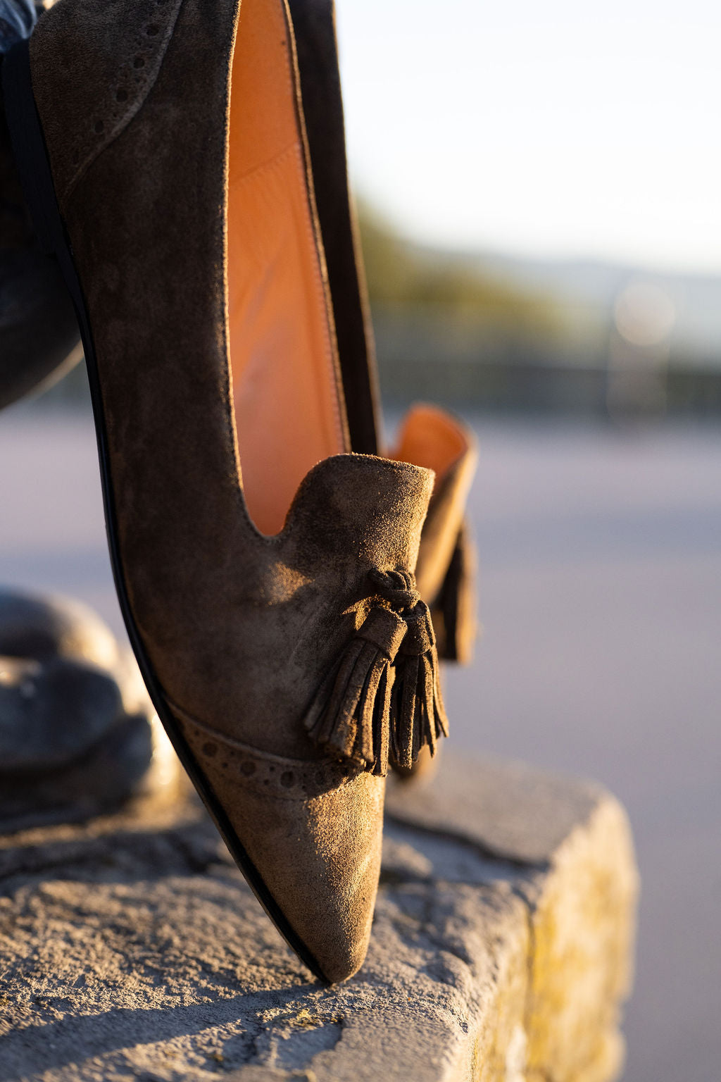 Oliva Budapester Tasselloafer Pointy