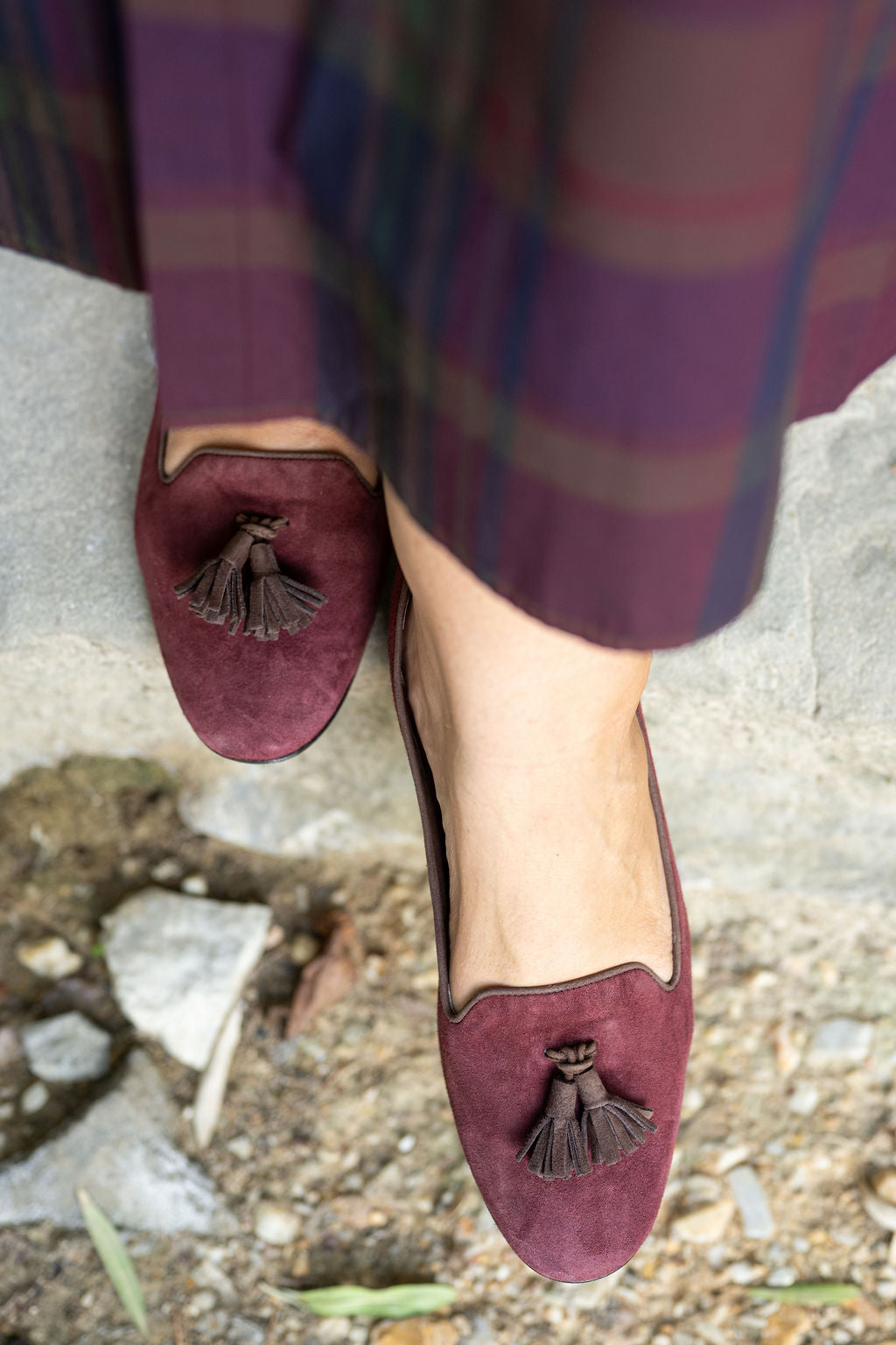 SHOOTINGSCHUH Syrah-Fondente Tasselloafer Klassik 41