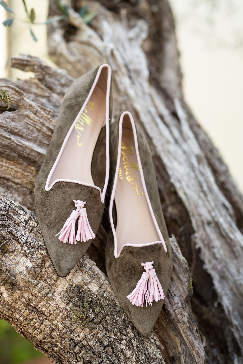 Oliva-Baby Tasselloafer Pointy