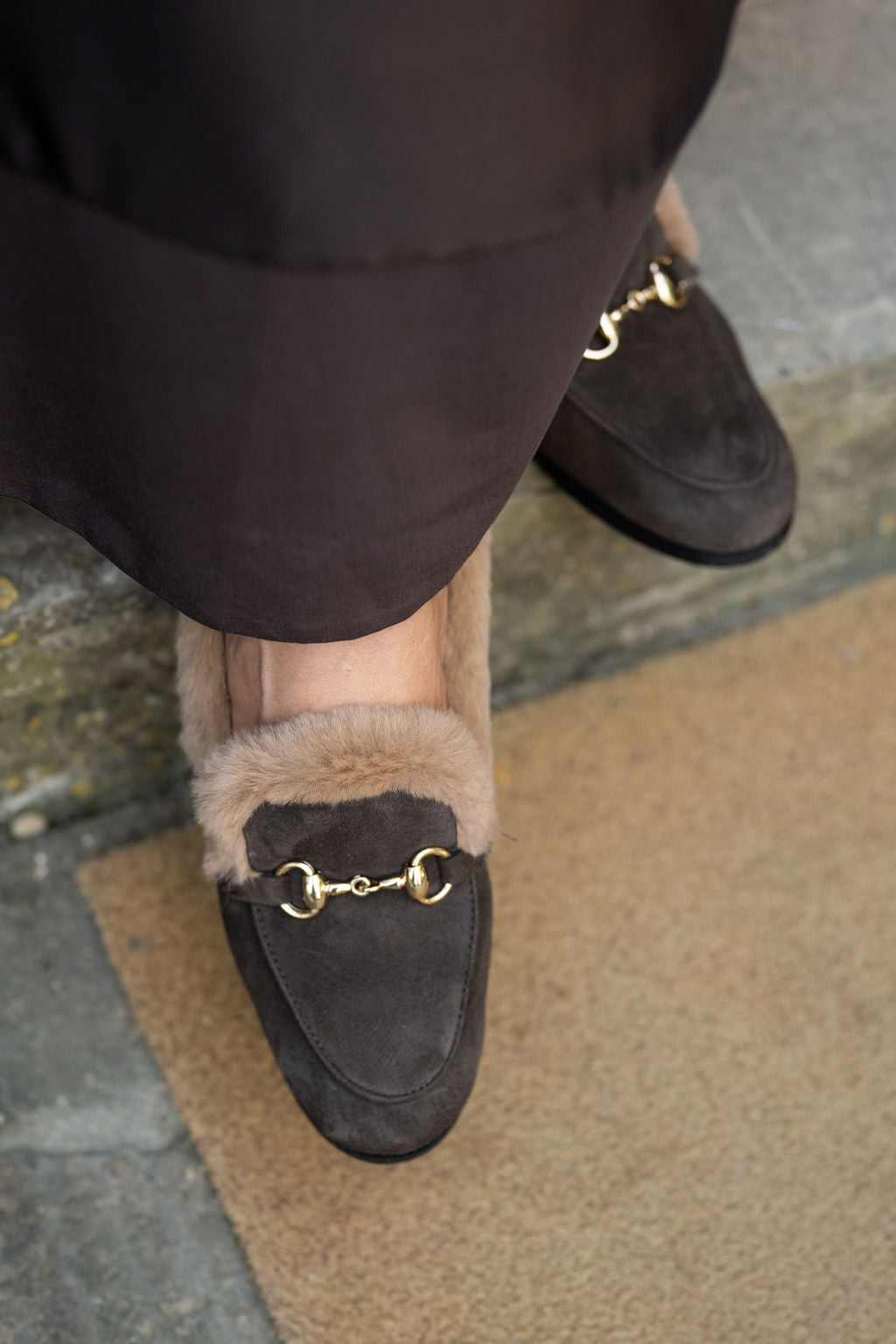 T.Moro Horsebit Loafer gefüttert
