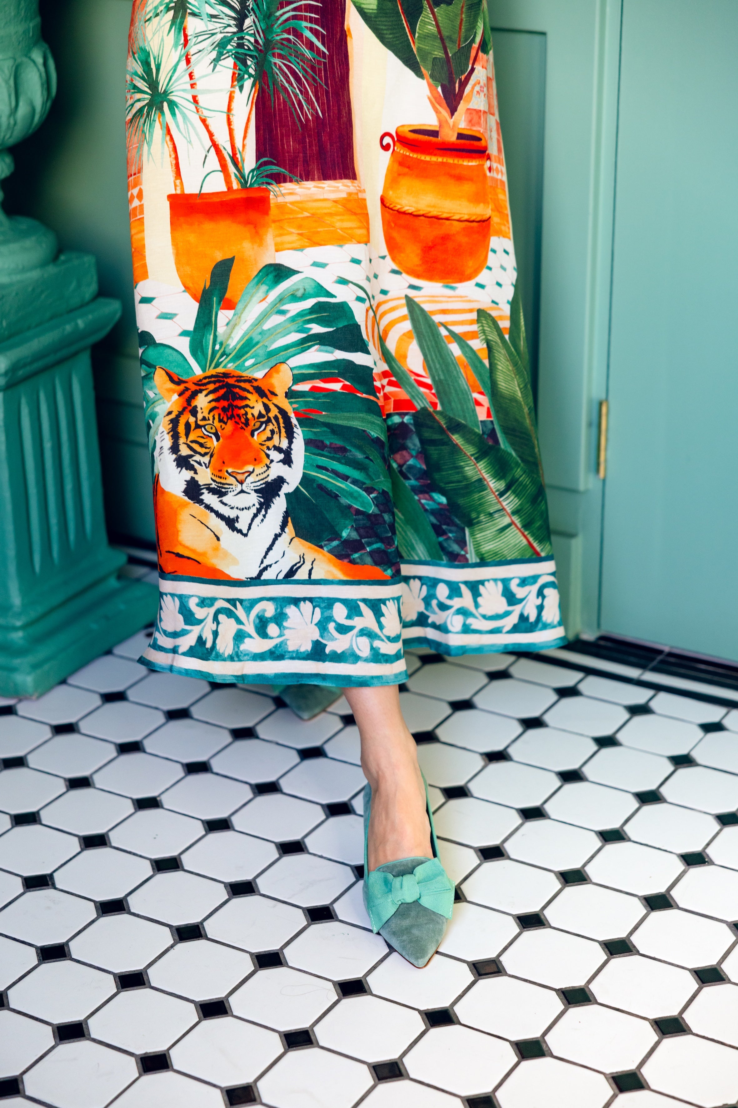 Militare-Giada Schleifenloafer Pointy