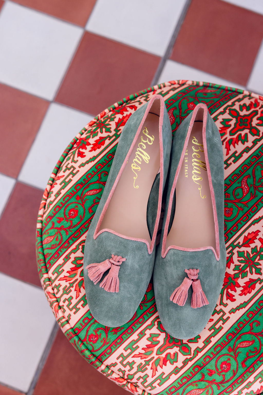 Militare-Cameo Tasselloafer Klassik