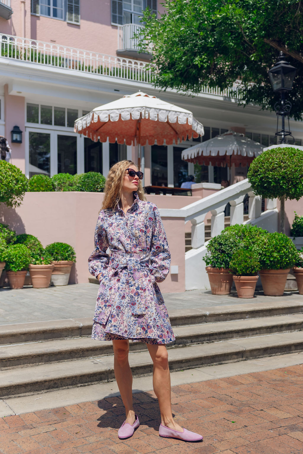 Rosa-Ortensia Velours Furlane