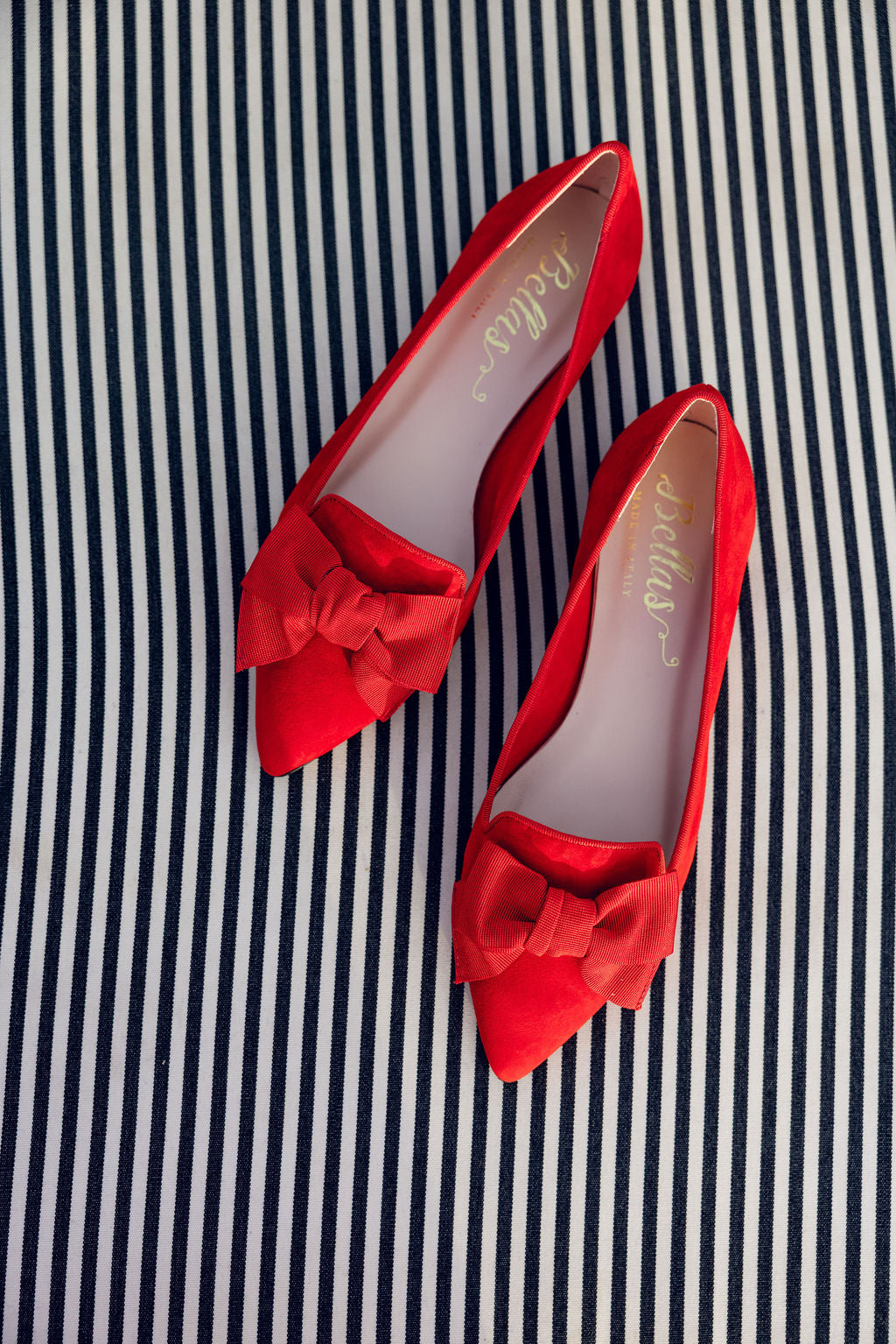 Blood-Rosso Schleifenloafer Pointy