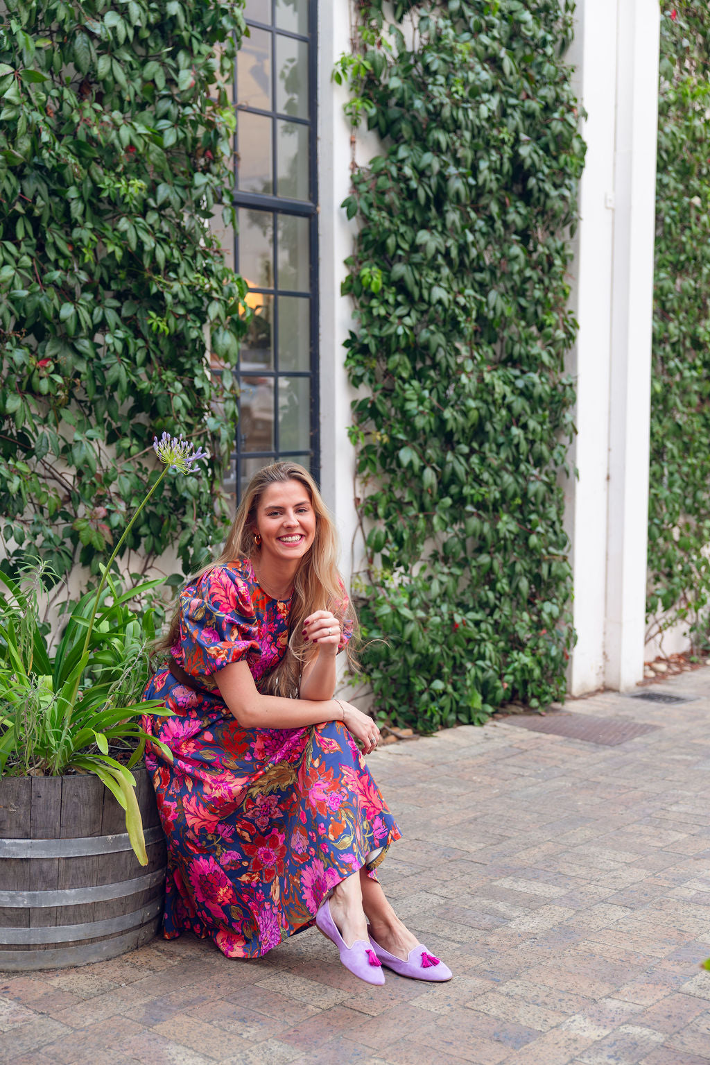 Bouganville-Pig Rose-Hot Pink Tasselloafer Klassik